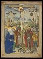 Circle Of The Housebook Master The Crucifixion German Possibly Mainz And Or Cologne The