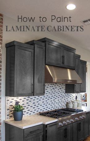 Maybe you would like to learn more about one of these? How To Paint Laminate Cabinets More #diykitchencabinets ...