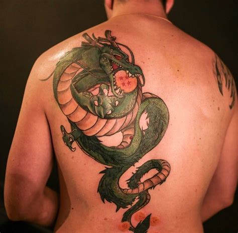 Picture of commissioner's tattooed design: Shenron Dragon Ball Z | K-Zam Greg Gueules Noires Tattoo ...