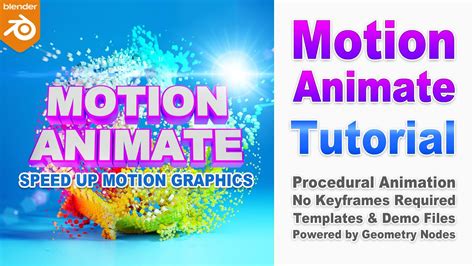 Motion Animate Quick Start Tutorial Youtube