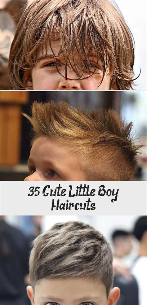 35 Cute Little Boy Haircuts In 2020 With Images Short