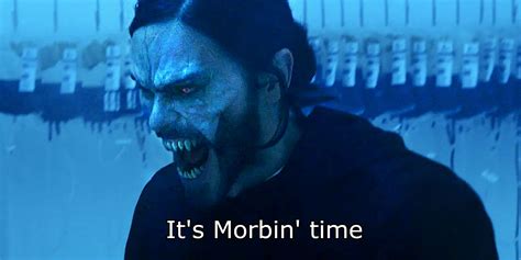 Marvel Just Made Morbius Its Morbin Time Meme Official Canon
