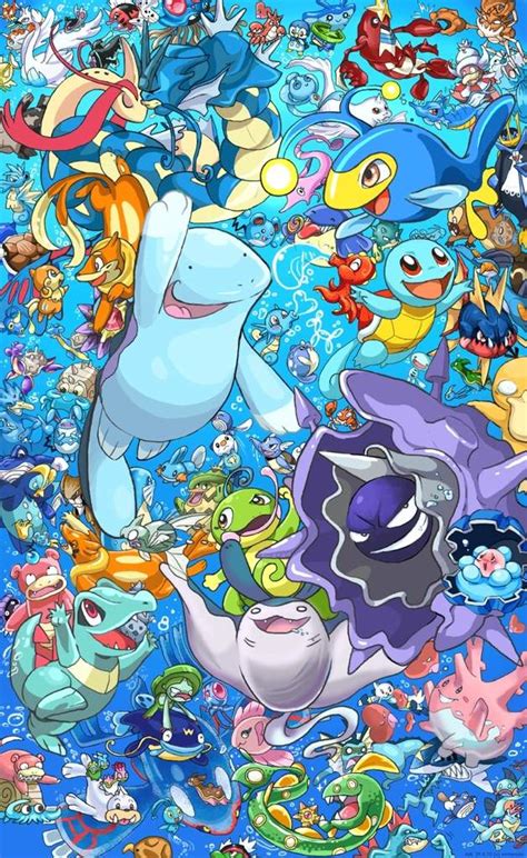 Top 5 1 Favorite Water Type Pokemon Pokémon Amino