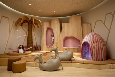 A Playroom Inside This Hotel Was Designed With A Desert Theme