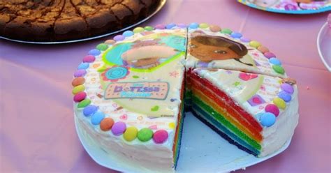 Les Mercredis De Julie Rainbow Cake Docteur La Peluche