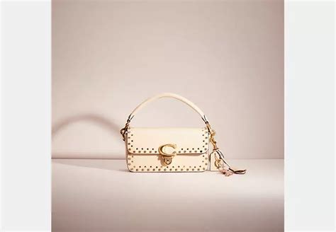 Upcrafted Studio Baguette Bag With Crystal Rivets Coach