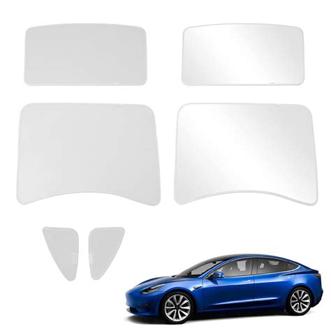 Buy Bomely Fit 2017 2020 Tesla Model 3 2021 2022 Sunshade Glass Roof