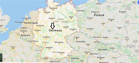 Physical map of germany showing major cities, terrain, national parks, rivers, and surrounding countries with international borders and outline maps. Germany Map and Map of Germany, Germany on Map | Where is Map