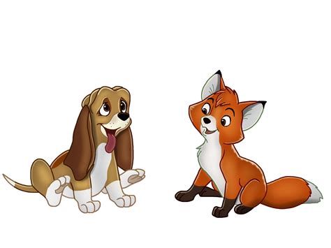 The Fox And The Hound Tod And Copper By Justsomepainter11 On Deviantart