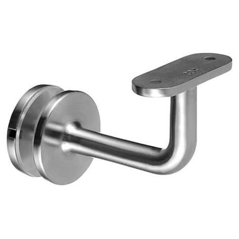 Handrail Bracket Curved Glass To Flat Support S3i Group