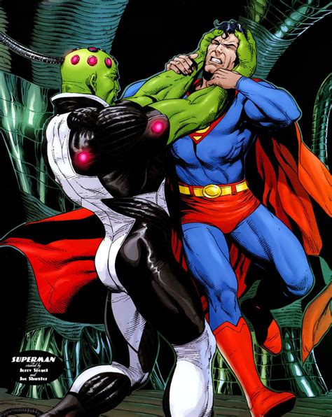 Superman Vs Brainiac By Gary Frank Marvel Dc Comics Superman