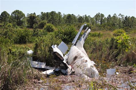 Plane Crash Seven On Board Cessna Crashed Into Pond