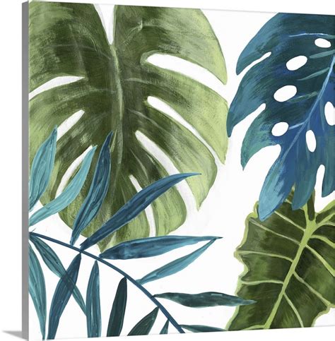 Tropical Leaves I Wall Art Canvas Prints Framed Prints Wall Peels