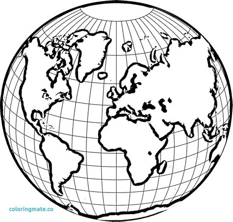 Simple Globe Drawing At Getdrawings Free Download