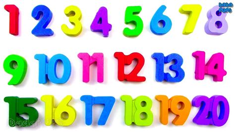 Learn 1 To 20 Numbers For Kids Numbers To 20counting Numbers 1 20