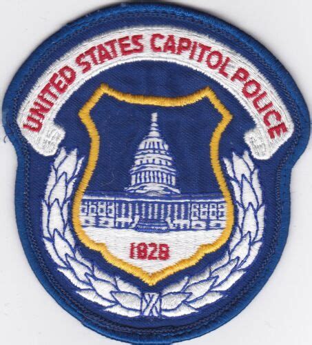 Original United States Capitol Police Patch Antique Price Guide