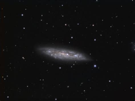 The handle of the dipper is the great bear's tail and the dipper's cup is the bear's flank. M108 Ursa Major