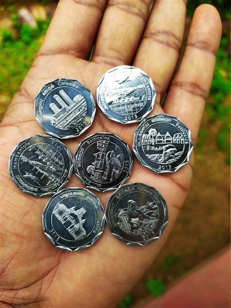 Ten Rupee Coins Representing The 25 Districts Of Sri Lanka Etsy