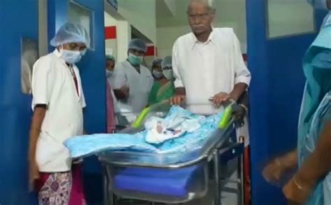 73 Year Old Indian Woman Gives Birth To Twin Baby Girls National