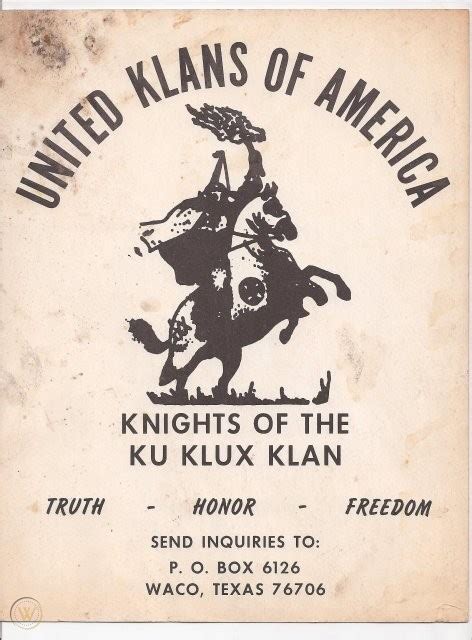Original Kkk Ku Klux Klan 1960s Recruiting Poster 47278110