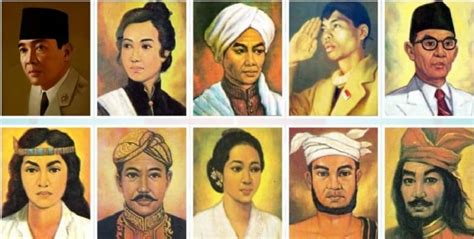 Nama Dan Gambar Pahlawan Indonesia