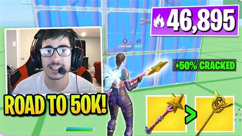 Faze Sway Flexes Rarest Pickaxe And His Main Skin On Road To 50000