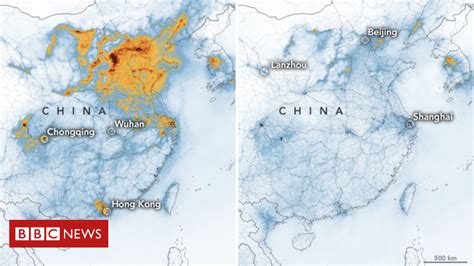 Coronavírus Imagens Da Nasa Mostram Queda Da Poluição Na China Em Meio
