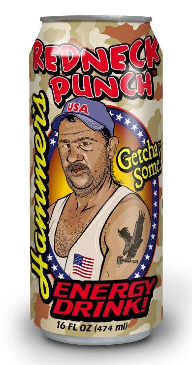 Hammers Redneck Punch Energy Drink Getcha Some