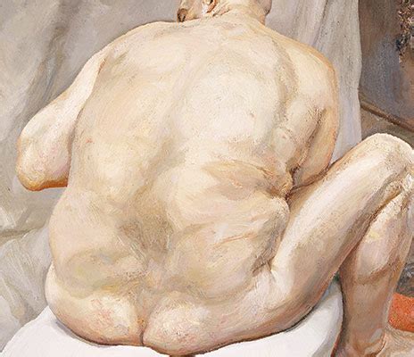 Naked Man Back View Lucian Freud Work Of Art Heilbrunn