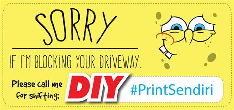 Oh, you've come to the right place. DIY #PrintSendiri label emergency notis nombor telefon ...