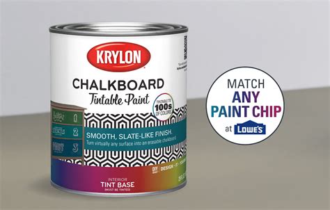 Smooth Tintable Chalkboard Paint Krylon Spray Paint