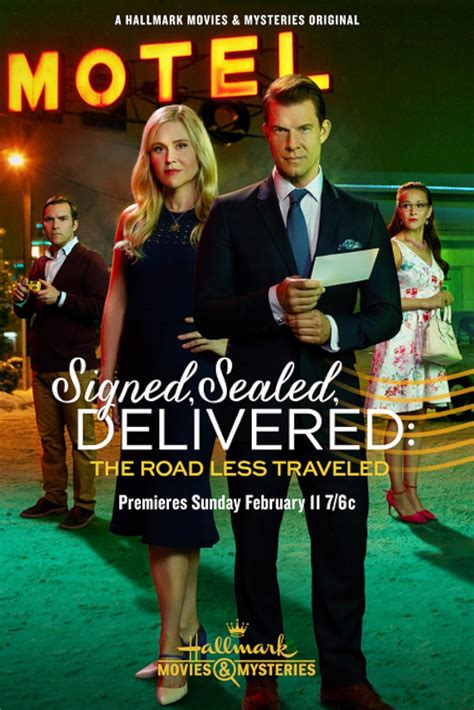 Signed Sealed Delivered The Road Less Traveled Tv Movie 2018 Imdb