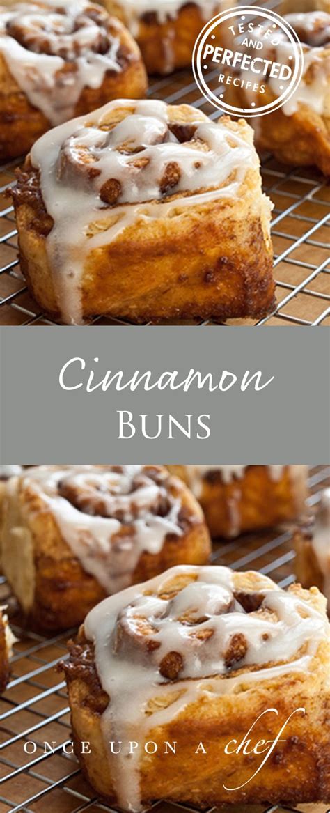 Quick Cinnamon Buns With Buttermilk Glaze Once Upon A Chef Recipe