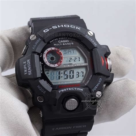 The watch is designed to withstand harsh conditions. HARGA SARAP! Jam Tangan G Shock GW-9400-1 Rangeman