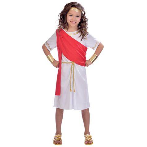 Toga Girl Costume - Age 4-6 Years - 1 PC : Amscan International
