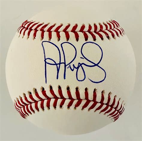 Albert Pujols Signed Baseball 2 The Autograph Source