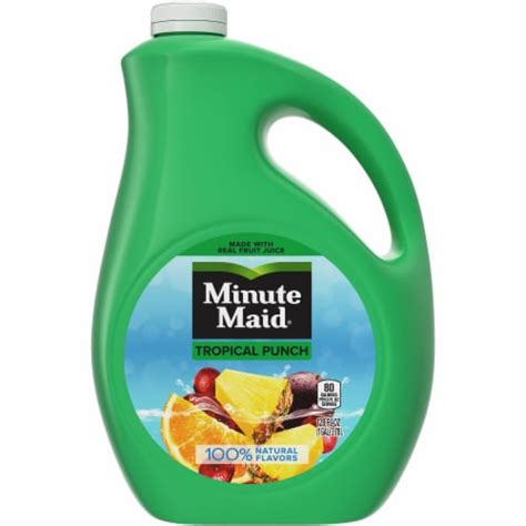 Minute Maid Tropical Punch Fruit Juice Drink 128 Fl Oz Kroger