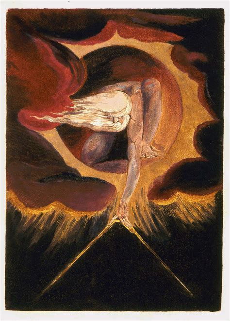 Romanticism William Blake Ancient Of Days Frontispiece Of Europe A