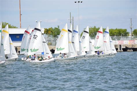 The student population is fairly small. USF Sailing finishes third in home regatta - The Crow's ...