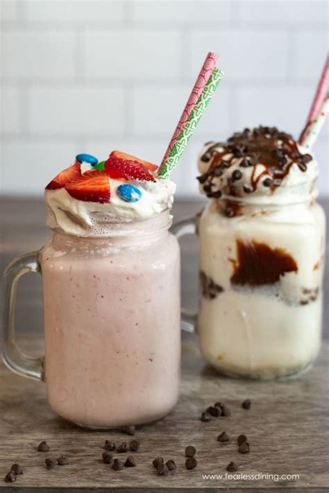 Make The Perfect Homemade Milkshake Every Time These Gluten Free Milkshakes Taste Amazing And