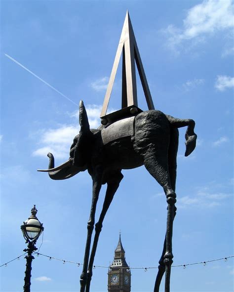 Dali Elephant A Sculpture Of A Long Legged Elephant By Sal Flickr