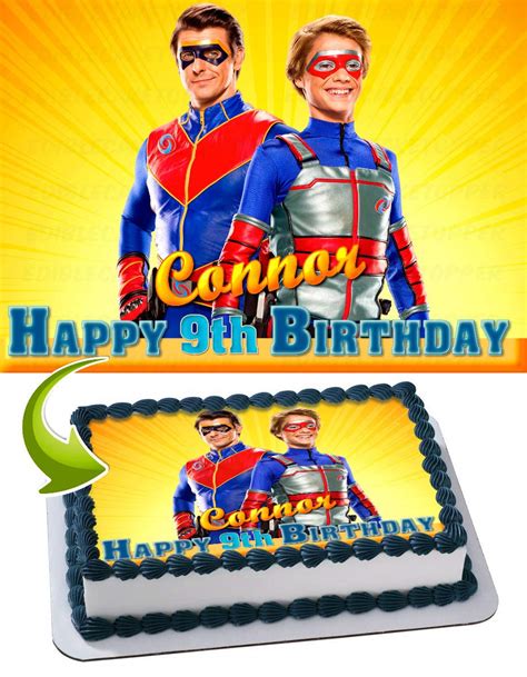 Cakecery Henry Danger Edible Cake Image Topper Personalized