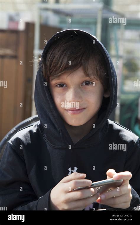 9 Year Old Boy Hoody Hi Res Stock Photography And Images Alamy
