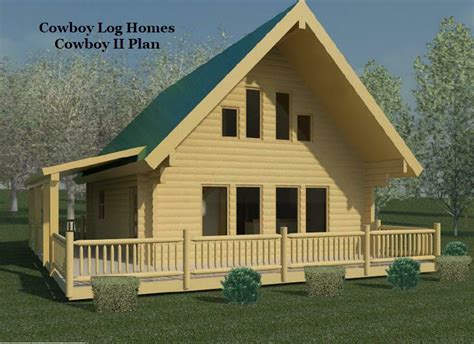The Cowboy Ii Plan Cowboy Log Homes