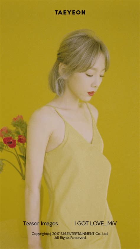 Snsd Taeyeon And Her Teaser Pictures For My Voice Her First Full Album Taeyeon Girls