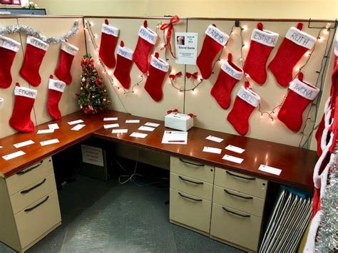 Work Cubicle Decorating Ideas For Christmas Shelly Lighting
