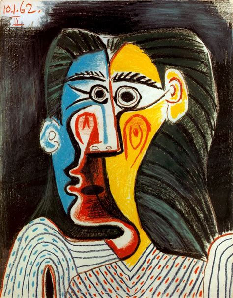 Face Of Woman Pablo Picasso 1962 Pablo Picasso Paintings Picasso Art Pablo Picasso Art