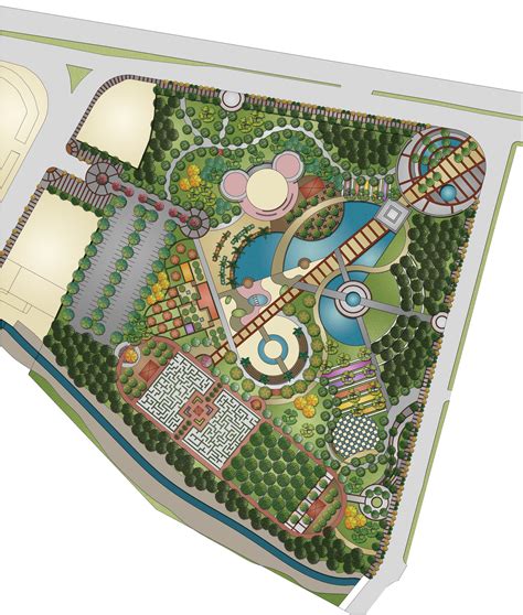 Design a beautiful urban garden with these 26 ideas. Urban Park Landscape Design Plan | Kent parkı, Peyzaj ...