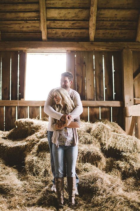 Ottawa Barn Engagement Session By Rowell Photography Country