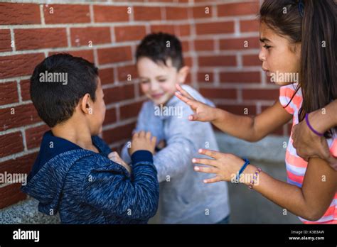 Boys Fighting Playground Hi Res Stock Photography And Images Alamy